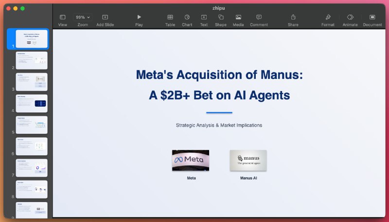 我测试了下当前AI PPT的办公水平，同一段提示词分别用Claude Code Skills（命令行），MiniMax，…