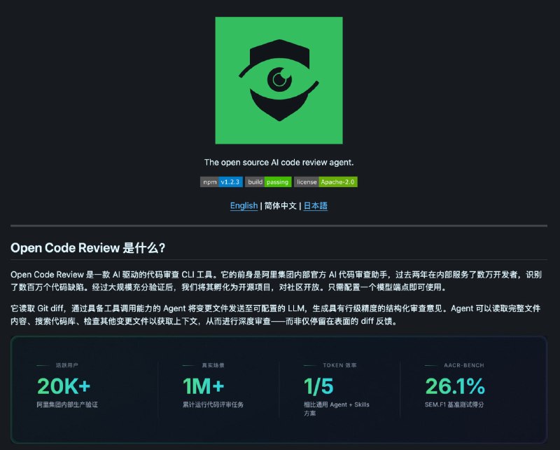 阿里把自己内部用了 2 年、服务 2 万+ 开发者的 AI 代码审查工具开源了