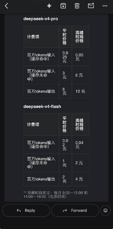 Deepseek 涨价了，翻了倍