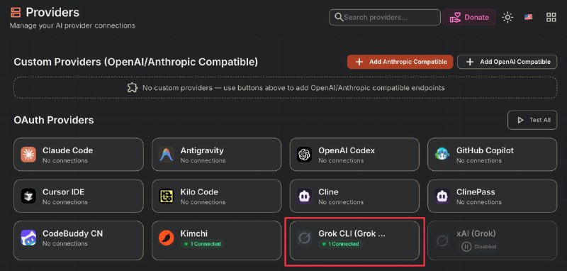 Grok-4.5 不要走 xAI OAuth
