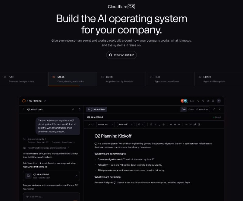 Cloudflare OS 开源了