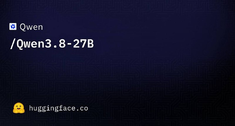 Qwen3.8-27B 开源了，硬刚 Opus4.6